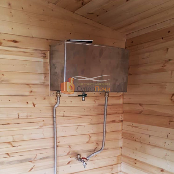   Монтаж печи для бани Grill'D Cometa Vega Short (миниатюра)